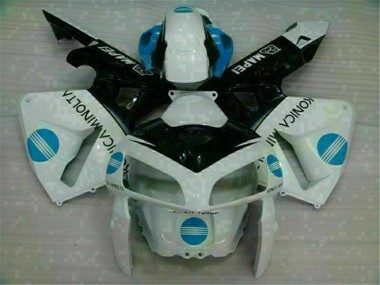 Billige Weiß Blau CBR 600 RR 2005-2006 Motorrad Verkleidungen
