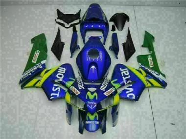 Billige Blau CBR 600 RR 2005-2006 Motorrad Verkleidungen & Plastik