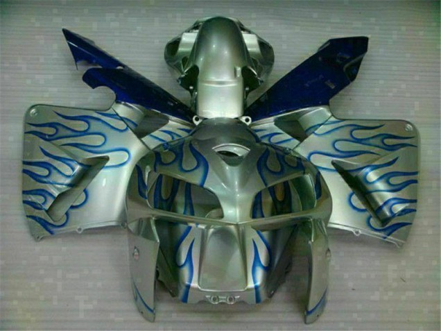 Billige Weiß Blau Flamme CBR 600 RR 2005-2006 Motorrad Verkleidungen