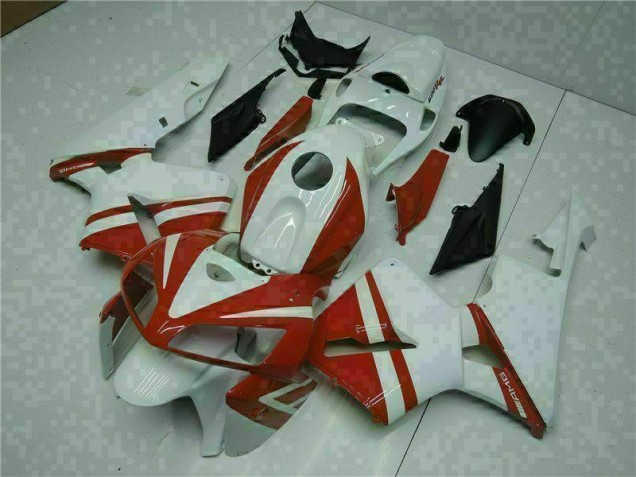 Billige Weiß Rot CBR 600 RR 2005-2006 Motorrad Verkleidung