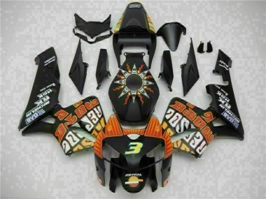Billige Schwarz CBR 600 RR 2005-2006 Verkleidungen