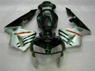 Billige Glänzend Schwarz CBR 600 RR 2005-2006 Motorrad Vollverkleidung