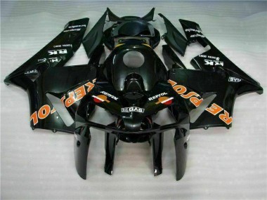 Billige Schwarz Repsol CBR 600 RR 2005-2006 Motorrad Verkleidungen