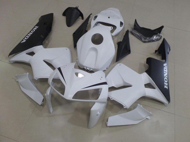 Billige Weiß Schwarz CBR 600 RR 2005-2006 Motorrad Verkleidung