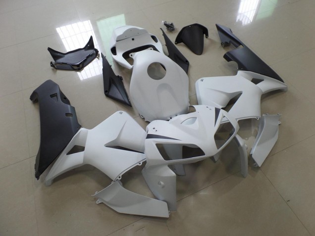 Billige Weiß Schwarz CBR 600 RR 2005-2006 Motorrad Verkleidungen Komplett Sets