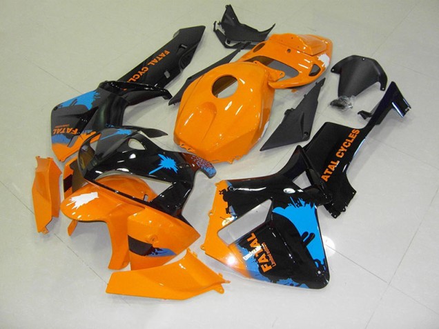 Billige Orange Schwarz CBR 600 RR 2005-2006 Motorrad Verkleidungen
