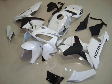 Billige Perl Weiß Matt Schwarz CBR 600 RR 2005-2006 Motorrad Verkleidungen