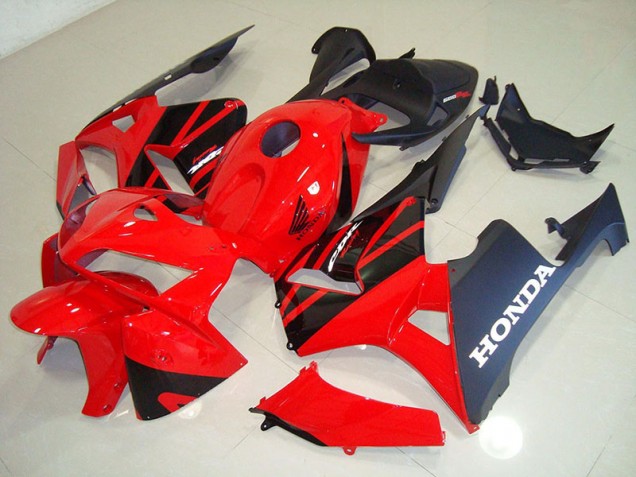 Billige Rot Schwarz CBR 600 RR 2005-2006 Motorrad Verkleidungen