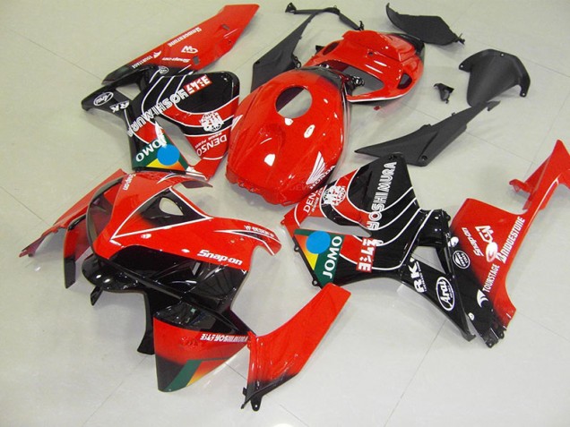 Billige Rot Schwarz Jomo CBR 600 RR 2005-2006 Motorrad Verkleidungen