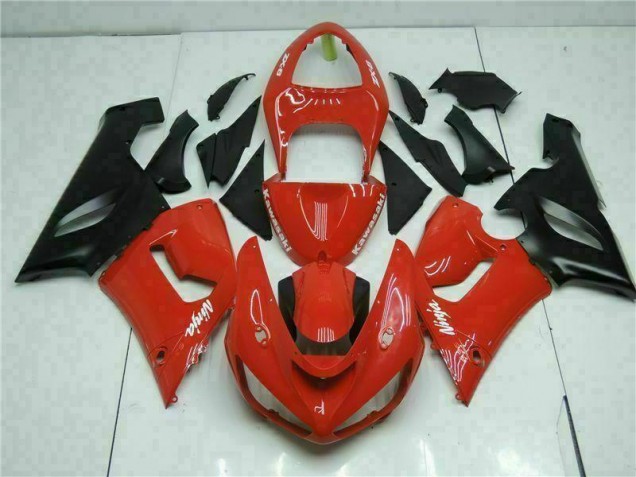 Billige Rot ZX6R 2005-2006 Motorrad Verkleidung Billige Rot ZX6R 2005-2006 Motorrad Verkleidung