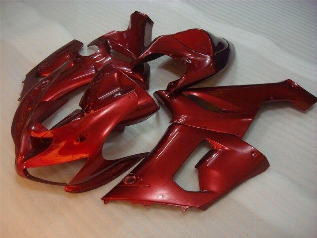 Billige Rot ZX6R 2005-2006 Motorrad Verkleidungen Billige Rot ZX6R 2005-2006 Motorrad Verkleidungen