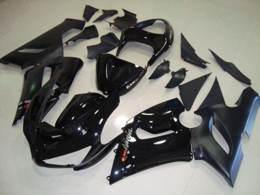 Billige Schwarz ZX6R 2005-2006 Motorrad Vollverkleidung