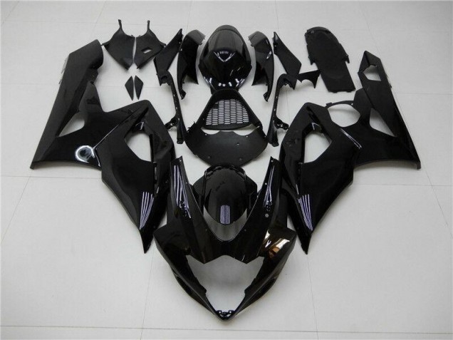 Billige Glänzend Schwarz GSXR 1000 K5 2005-2006 Motorrad Verkleidungen Billige Glänzend Schwarz GSXR 1000 K5 2005-2006 Motorrad Verkleidungen