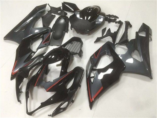 Billige Schwarz Grau GSXR 1000 K5 2005-2006 Motorrad Verkleidungen Billige Schwarz Grau GSXR 1000 K5 2005-2006 Motorrad Verkleidungen