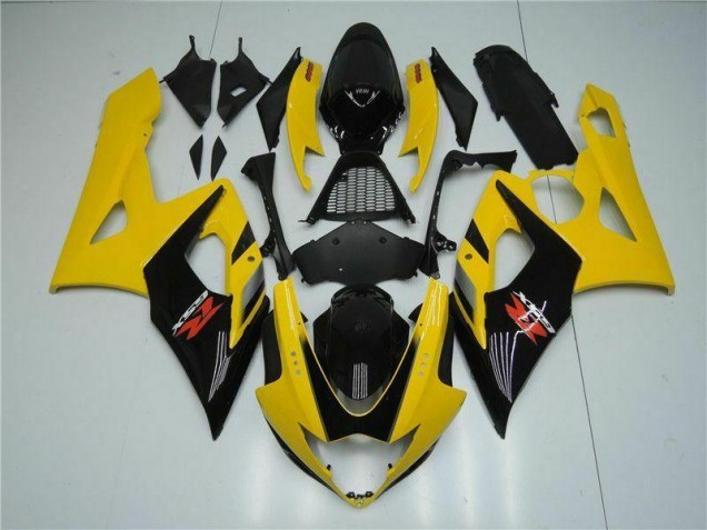 Billige Gelb GSXR 1000 K5 2005-2006 Motorrad Verkleidungen Billige Gelb GSXR 1000 K5 2005-2006 Motorrad Verkleidungen