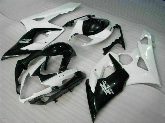 Billige Weiß Schwarz GSXR 1000 K5 2005-2006 Motorrad Vollverkleidung Billige Weiß Schwarz GSXR 1000 K5 2005-2006 Motorrad Vollverkleidung
