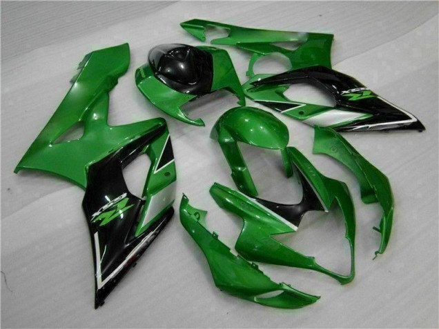 Billige Grün GSXR 1000 K5 2005-2006 Motorrad Verkleidung Billige Grün GSXR 1000 K5 2005-2006 Motorrad Verkleidung