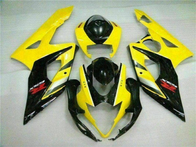 Billige Gelb Schwarz GSXR 1000 K5 2005-2006 Motorrad Verkleidung Billige Gelb Schwarz GSXR 1000 K5 2005-2006 Motorrad Verkleidung