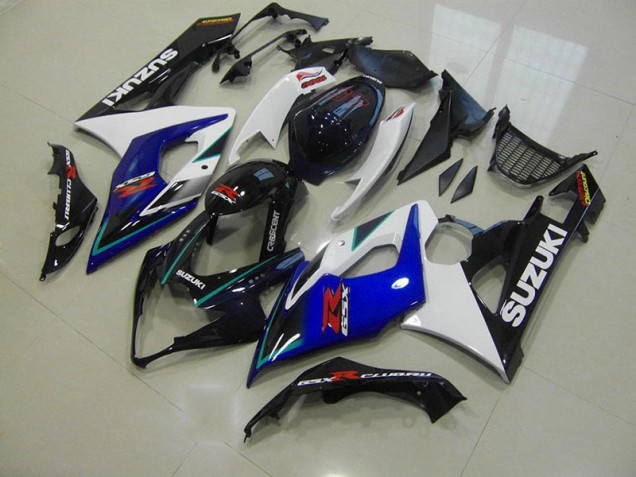 Billige Blau Weiß GSXR 1000 K5 2005-2006 Motorrad Verkleidung