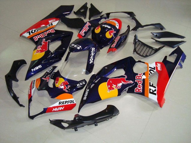 Billige Rot Bull Repsol GSXR 1000 K5 2005-2006 Motorrad Verkleidungen Billige Rot Bull Repsol GSXR 1000 K5 2005-2006 Motorrad Verkleidungen