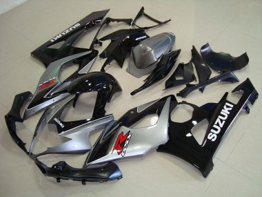 Billige Grau Schwarz GSXR 1000 K5 2005-2006 Motorrad Verkleidung
