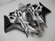 Billige Schwarz Silber Grau CBR 1000 RR 2006-2007 Motorrad Verkleidungen