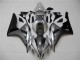 Billige Schwarz Silber Grau CBR 1000 RR 2006-2007 Motorrad Verkleidungen