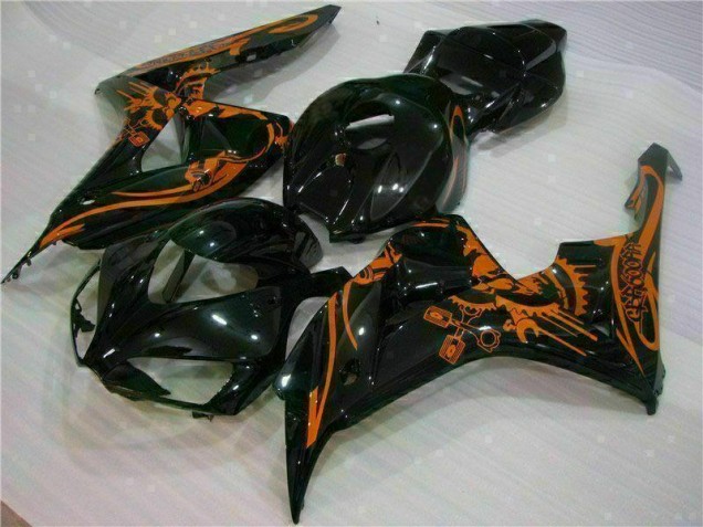 Billige Braun Schwarz CBR 1000 RR 2006-2007 Motorrad Verkleidungen Billige Braun Schwarz CBR 1000 RR 2006-2007 Motorrad Verkleidungen