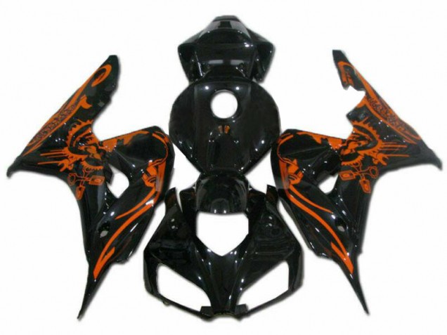 Billige Braun Schwarz CBR 1000 RR 2006-2007 Motorrad Verkleidungen Billige Braun Schwarz CBR 1000 RR 2006-2007 Motorrad Verkleidungen