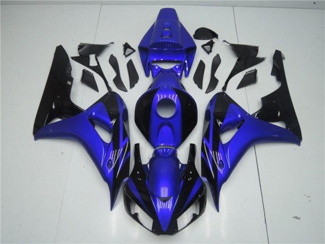Billige Blau Schwarz CBR 1000 RR 2006-2007 Motorrad Verkleidungen Billige Blau Schwarz CBR 1000 RR 2006-2007 Motorrad Verkleidungen
