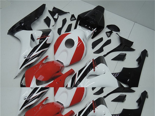 Billige Rot Weiß Schwarz CBR 1000 RR 2006-2007 Motorrad Verkleidung Billige Rot Weiß Schwarz CBR 1000 RR 2006-2007 Motorrad Verkleidung
