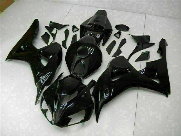 Billige Glänzend Schwarz CBR 1000 RR 2006-2007 Motorrad Verkleidungen Billige Glänzend Schwarz CBR 1000 RR 2006-2007 Motorrad Verkleidungen