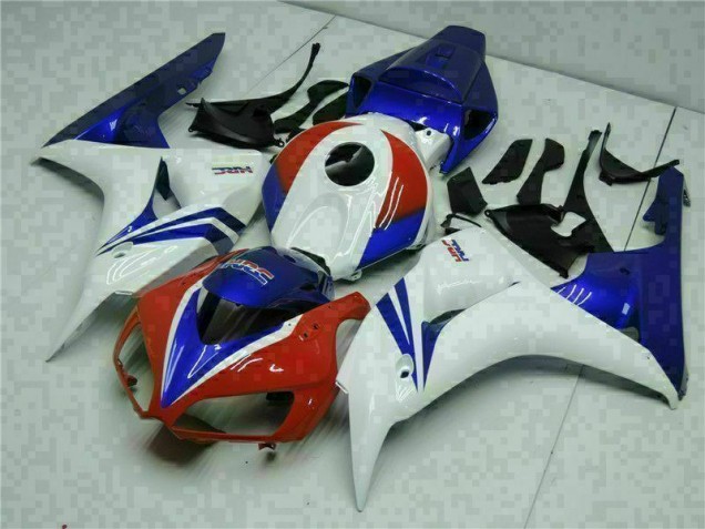 Billige Blau Weiß CBR 1000 RR 2006-2007 Motorrad Verkleidungen Billige Blau Weiß CBR 1000 RR 2006-2007 Motorrad Verkleidungen