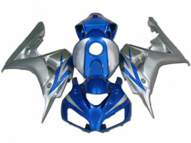 Billige Blau Silber CBR 1000 RR 2006-2007 Motorrad Verkleidungen Billige Blau Silber CBR 1000 RR 2006-2007 Motorrad Verkleidungen