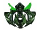 Billige Grüne Flamme Schwarz CBR 1000 RR 2006-2007 Motorrad Verkleidungen Billige Grüne Flamme Schwarz CBR 1000 RR 2006-2007 Motorrad Verkleidungen