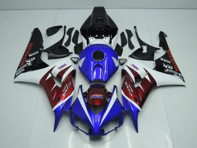 Billige Burgunderrot und Blau CBR 1000 RR 2006-2007 Motorrad Verkleidungen Billige Burgunderrot und Blau CBR 1000 RR 2006-2007 Motorrad Verkleidungen