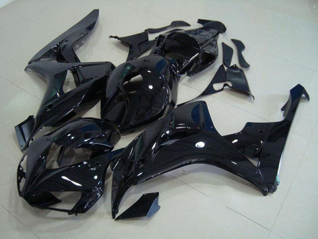 Billige Glänzend Schwarz CBR 1000 RR 2006-2007 Motorrad Verkleidung Billige Glänzend Schwarz CBR 1000 RR 2006-2007 Motorrad Verkleidung