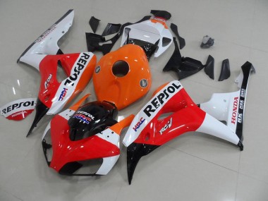 Billige Schwarz Rot Weiß Repsol CBR 1000 RR 2006-2007 Motorrad Verkleidungen