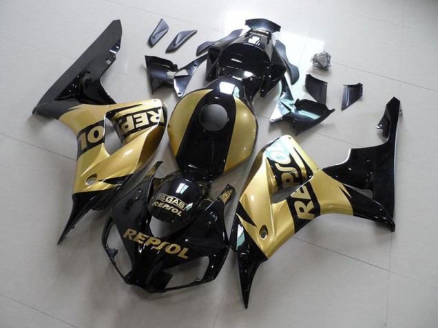 Billige Gold Repsol CBR 1000 RR 2006-2007 Motorrad Verkleidungen Billige Gold Repsol CBR 1000 RR 2006-2007 Motorrad Verkleidungen