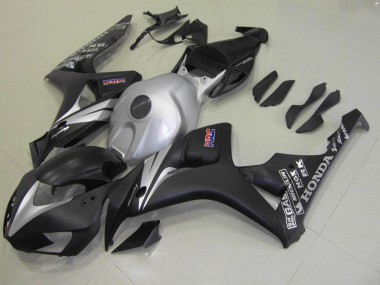Billige Matt Schwarz Silber CBR 1000 RR 2006-2007 Motorrad Verkleidungen