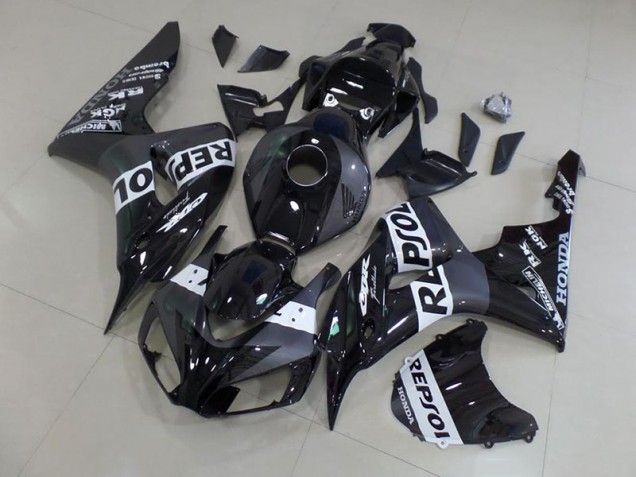 Billige Graues Repsol CBR 1000 RR 2006-2007 Motorrad Verkleidungen