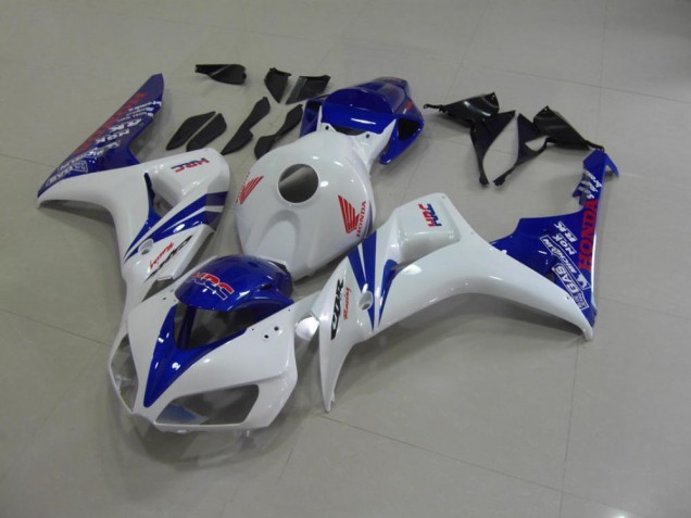 Billige Perl Weiß Blau CBR 1000 RR 2006-2007 Motorrad Verkleidungen Billige Perl Weiß Blau CBR 1000 RR 2006-2007 Motorrad Verkleidungen