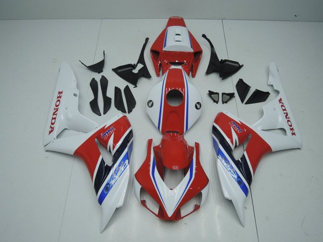 Billige Rot Weiß Blau HRC CBR 1000 RR 2006-2007 Motorrad Verkleidungen Billige Rot Weiß Blau HRC CBR 1000 RR 2006-2007 Motorrad Verkleidungen