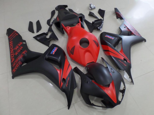 Billige Rot und Matt Schwarz CBR 1000 RR 2006-2007 Motorrad Verkleidungen Billige Rot und Matt Schwarz CBR 1000 RR 2006-2007 Motorrad Verkleidungen