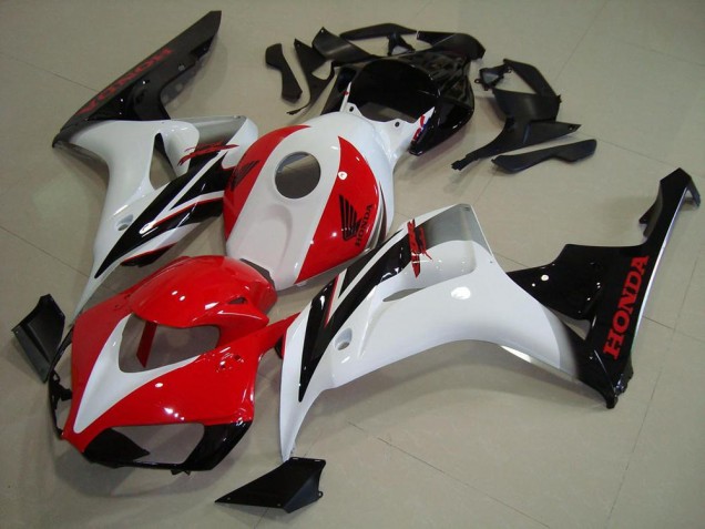 Billige Rot Weiß Schwarz CBR 1000 RR 2006-2007 Motorrad Verkleidungen Billige Rot Weiß Schwarz CBR 1000 RR 2006-2007 Motorrad Verkleidungen