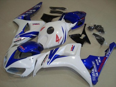 Billige Weiß Und Blau CBR 1000 RR 2006-2007 Motorrad Verkleidungen