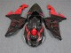 Billige Schwarz Rot ZX10R 2006-2007 Motorrad Verkleidungen Billige Schwarz Rot ZX10R 2006-2007 Motorrad Verkleidungen