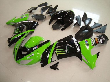 Billige Grünes Monster ZX10R 2006-2007 Motorrad Verkleidung