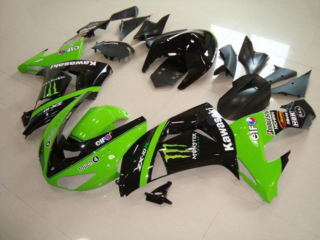 Billige Grünes Monster ZX10R 2006-2007 Motorrad Verkleidung