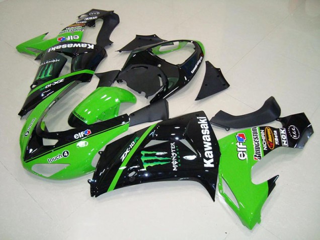 Billige Grünes Monster ZX10R 2006-2007 Motorrad Verkleidungen Billige Grünes Monster ZX10R 2006-2007 Motorrad Verkleidungen